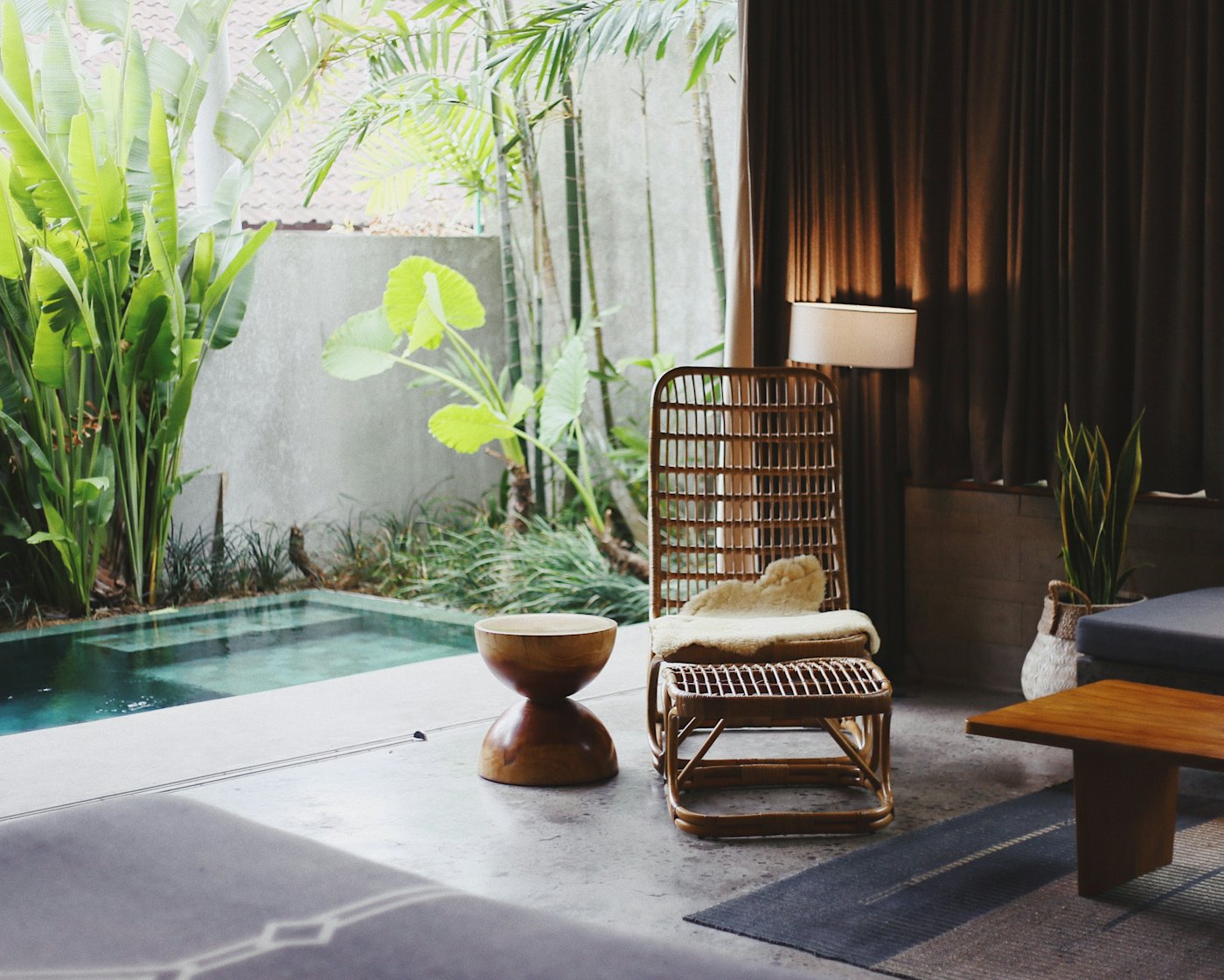 Espace détente d’un spa